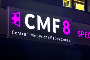 Kaseton z dibondu jednostronny